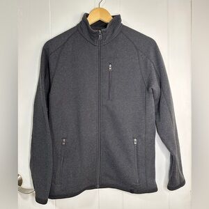 Gray Full-Zip Jacket